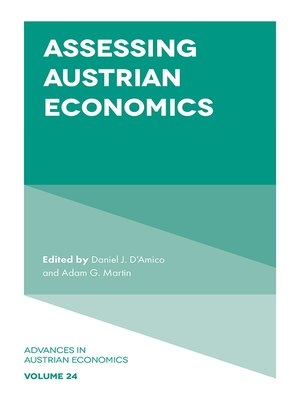 cover image of Advances in Austrian Economics, Volume 24